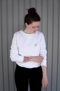 Anker Sweatshirt Weiß