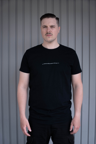 Hände Shirt Schwarz